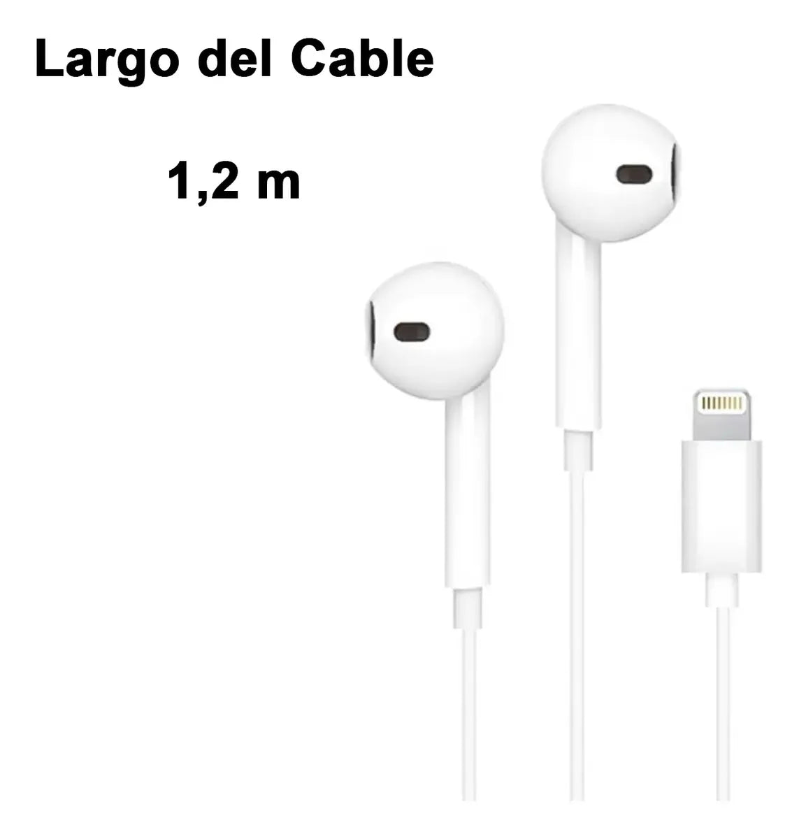 Auriculares Treqa Compatible Manos Libres Blancos Clásicos®