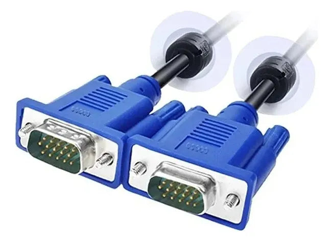 Cable Vga De Conexion 1.5 Metros Macho Con Filtros®