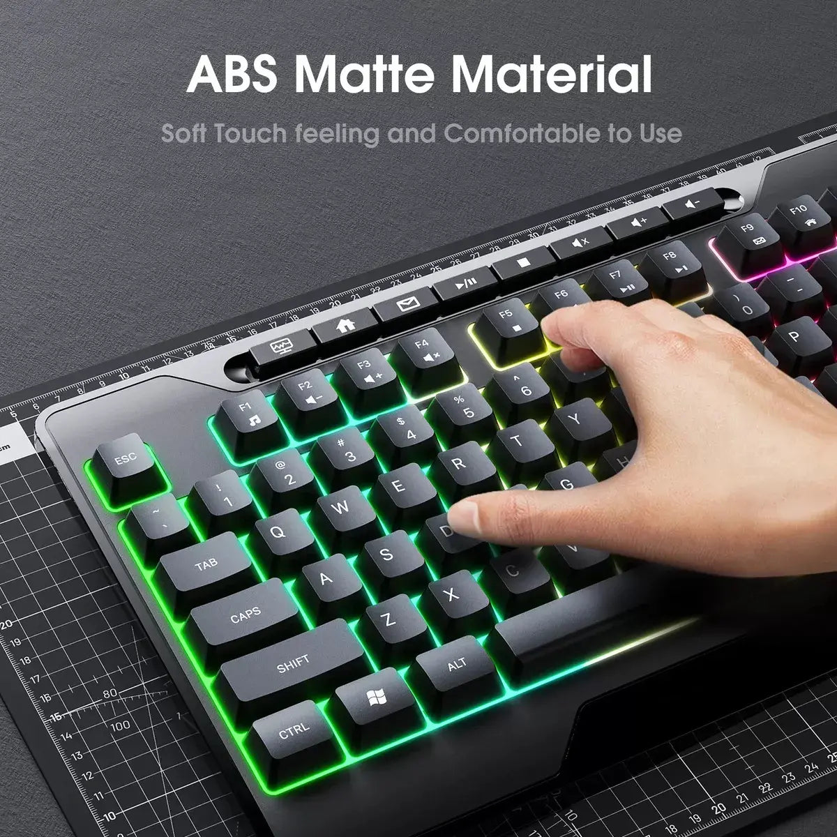Teclado Gamer Onikuma Rgb Retroiluminado Inglés Internacional Cableado®