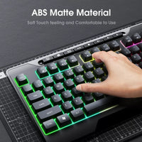 Teclado Gamer Onikuma Rgb Retroiluminado Inglés Internacional Cableado®