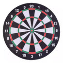 Set Tablero De Juego De Tiro Al Blanco Mas 6 Dardos 41cm®