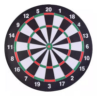 Set Tablero De Juego De Tiro Al Blanco Mas 6 Dardos 41cm®