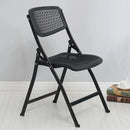 Silla Negra Con Patas Negras Todo De Polipropileno Grueso Set 2®