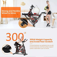 Bicicleta Fija Ergométrica Fitness Spinning Disco 9kg 200kg®