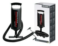 Inflador Intex Double Quick Ii Mediano 36cm Negro