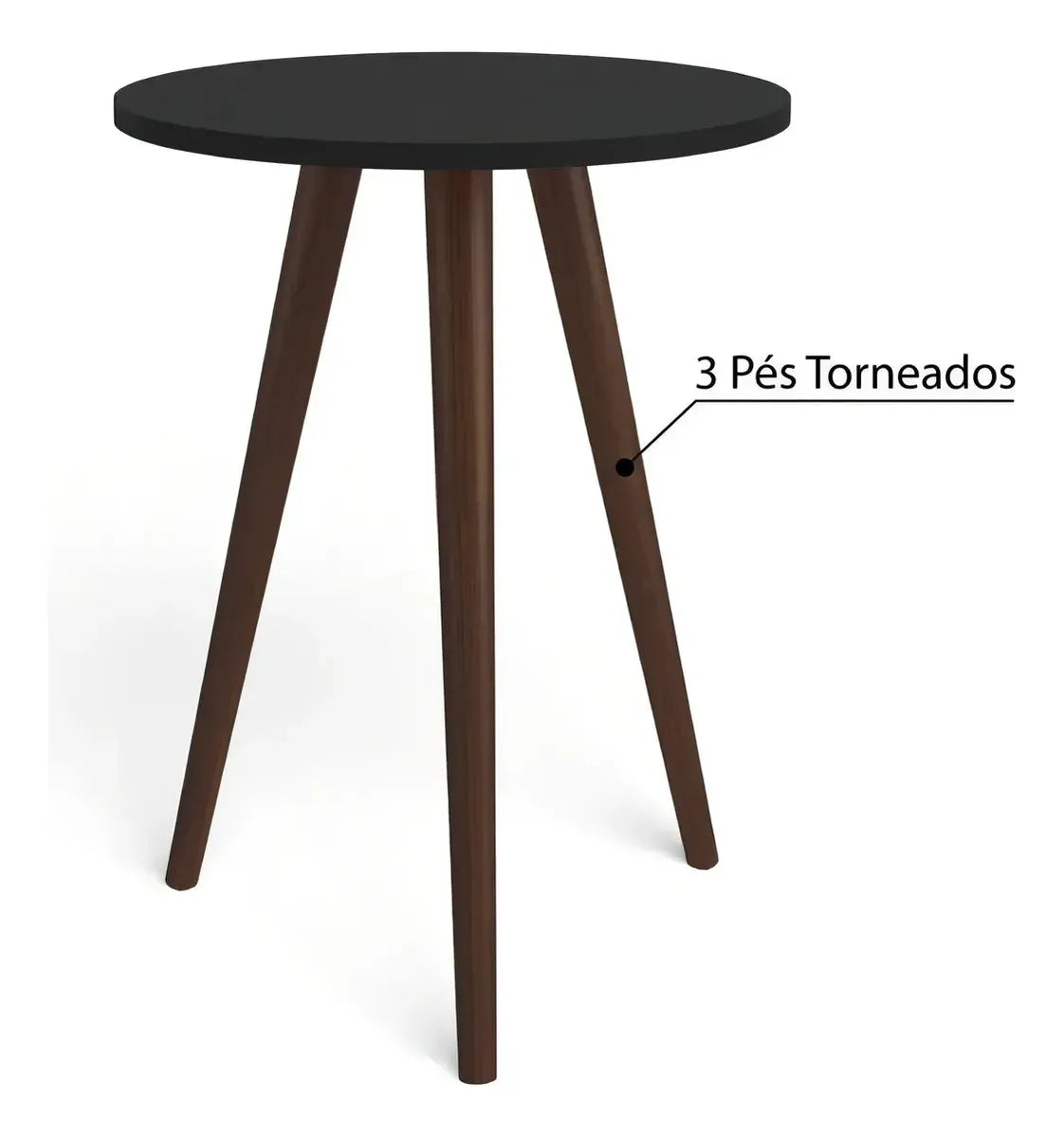 Mesa Auxiliar Linea Retro Calidad Premium Moderna Mdp®