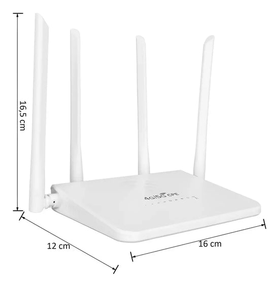 Router Inalámbrico Wifi Cpe R103 300mbps 4g/5g®