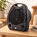 Calefactor Caloventilador Atlasheat 2000w Negro Resistente®