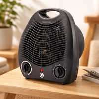 Calefactor Caloventilador Atlasheat 2000w Negro Resistente®
