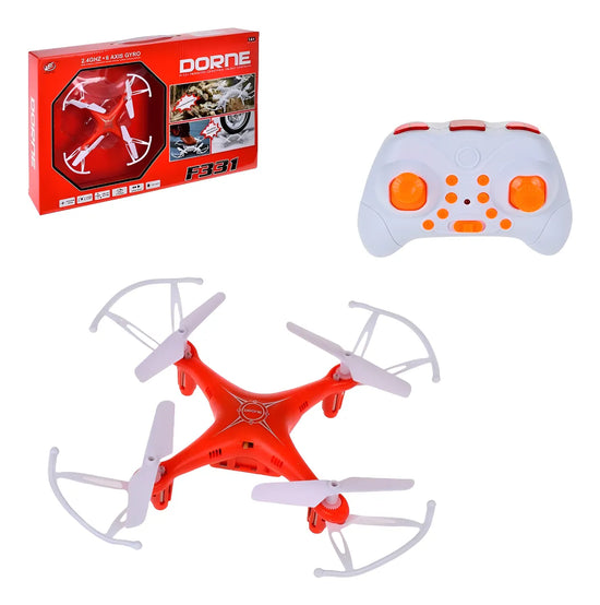 Mini Dron 360 Con Luz Led - Color Rojo®