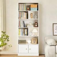 Estantería Organizador 7estantes 2puertas 178x60 Mdf Blanco®