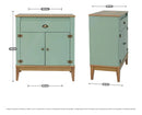Aparador Colonial Resistente Calidad Premium 2 Puertas®