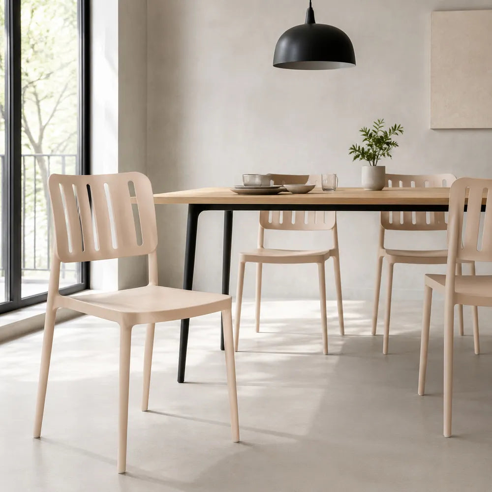 Silla De Comedor Moderna Premium De Polipropileno Rose Mate®