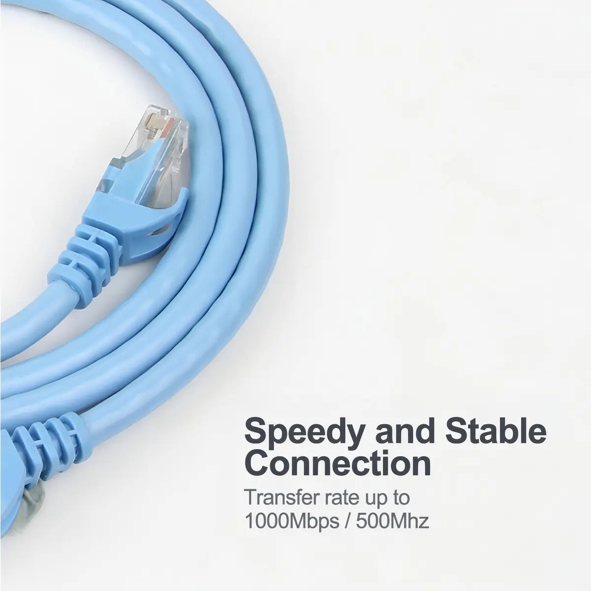 Cable De Red Redondo Categoria 6 3 Metros Largo Profesional®