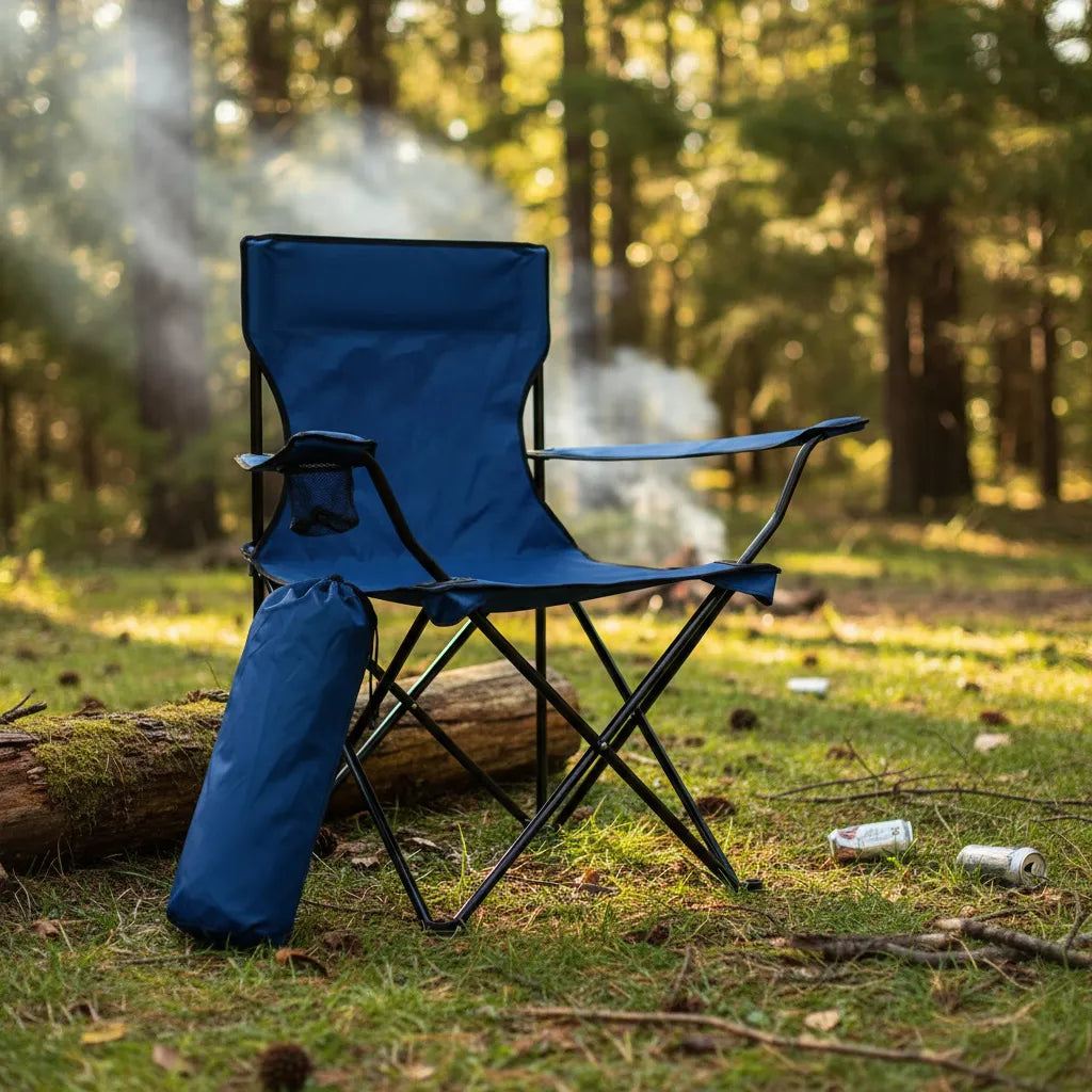 Silla De Camping Plegable Lona Para Playa/campo Resistente®