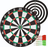 Set Tablero De Juego De Tiro Al Blanco Mas 6 Dardos 41cm®