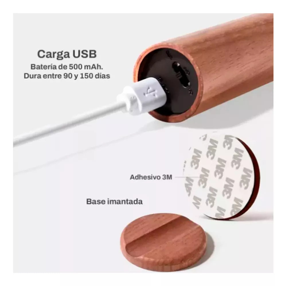Luz Led Spot Recargable Con Sensor: Ilumina Al Detectar®