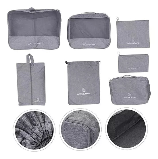 Kit Organizador De Viaje Con Cremallera®