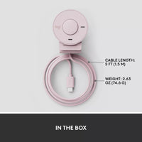 Logitech Webcam Brio 300 Usb-c 2mp/30fps 1080p Color Rosa