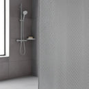 Cortina De Baño Impermeable Poliester 180x180 Gris Calidad®
