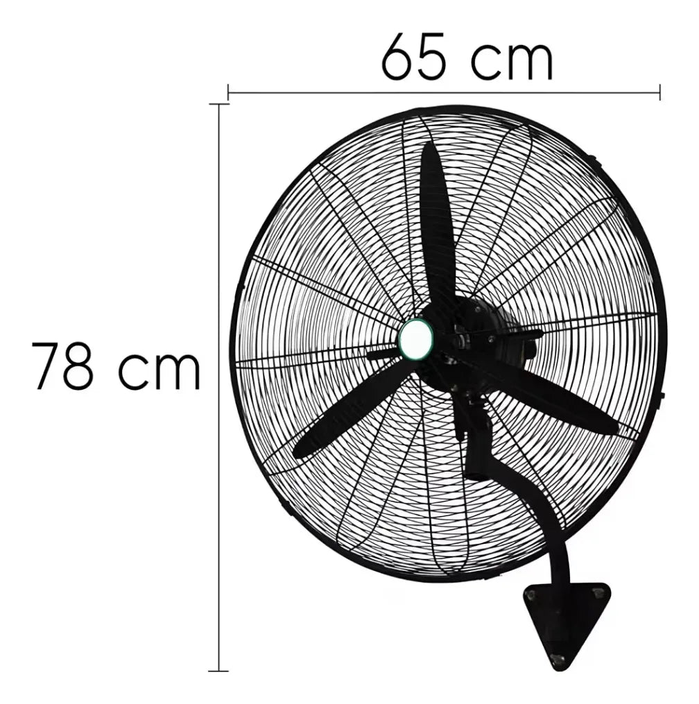 Ventilador Goldtech Industrial De Pared 26 3 Velocidades®