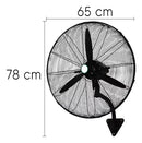 Ventilador Goldtech Industrial De Pared 26 3 Velocidades®
