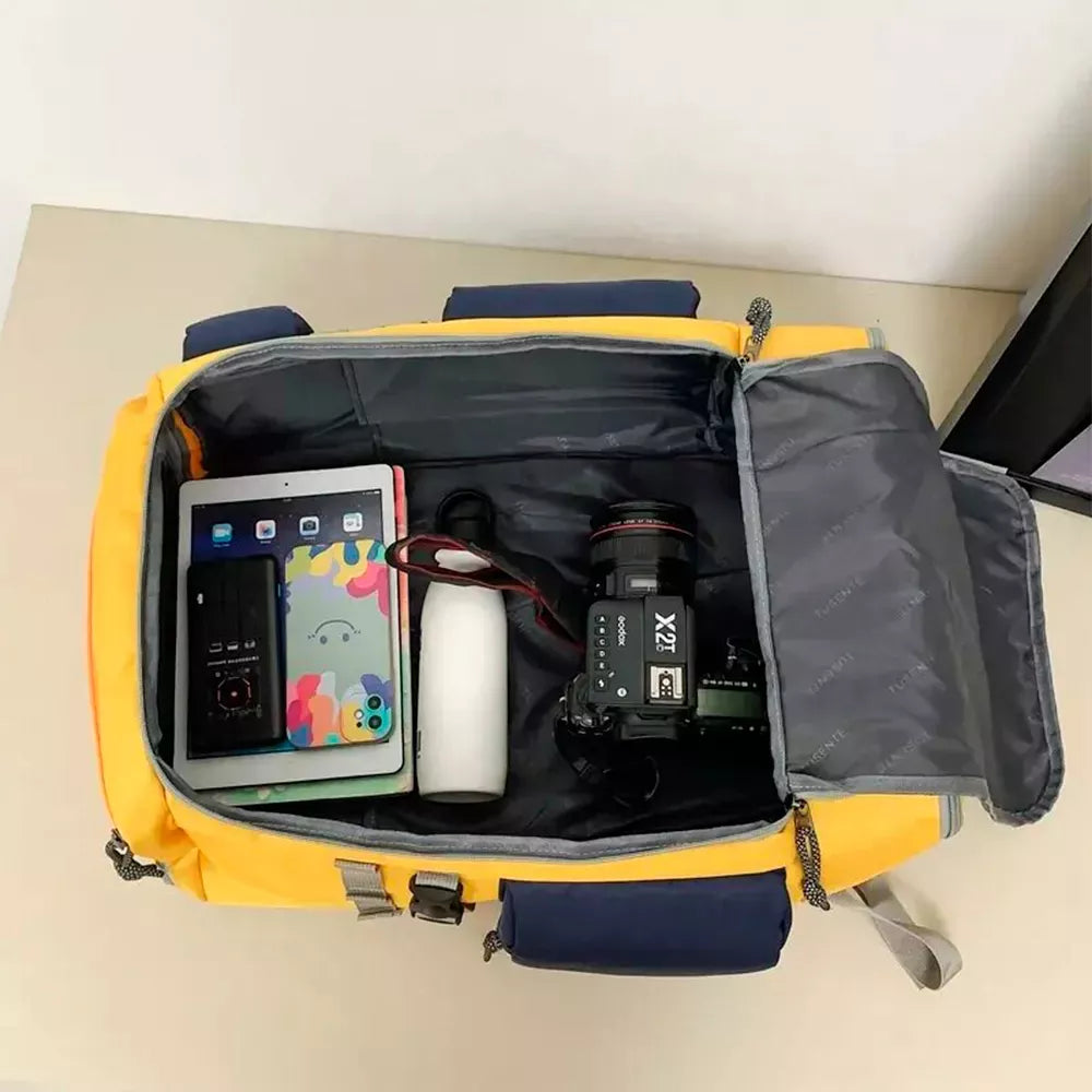 Mochila Pro Capacidad Xl Viaje Gimnasio 40 Litros Tusente®