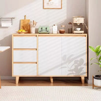 Mueble Organizador Alacena 3 Cajones 2 Puertas 100x30x80cm®