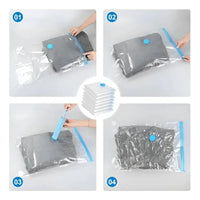 Bolsa Al Vacio Guardar Ropa Reducir Espacio 50x60 Unidad®