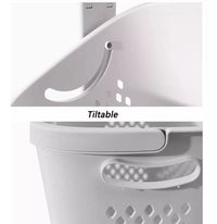 Carro Organizador 2 Cestos 3 Estante Baño Cocina Desmontable