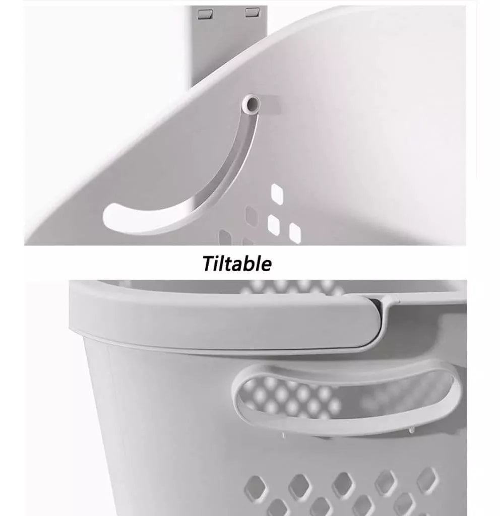 Carro Organizador 2 Cestos 3 Estante Baño Cocina Desmontable