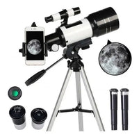 Telescopio Astronómico Procalidad 70/300mm Blanco Monocular®