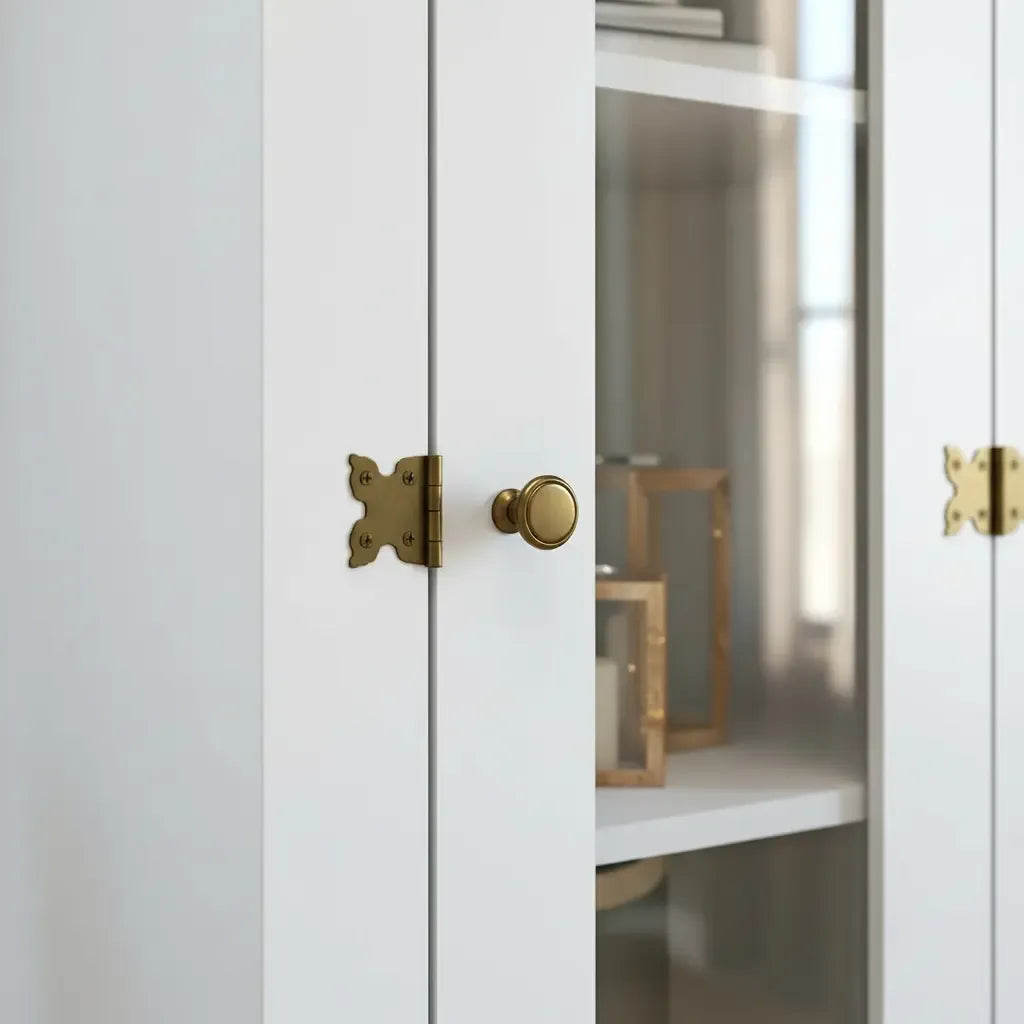 Armario Cristalero Living 1 Puerta Estilo Colonial Premium®