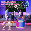 Mini Parlante Portátil Inalámbrico Luces Rgb + 1 Micrófono®