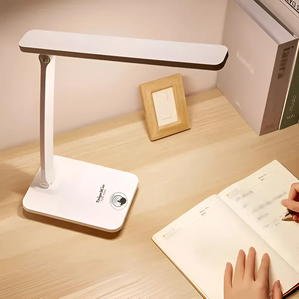 Lampara Luz Led Escritorio Mesa Táctil Plegable 3 Modos®