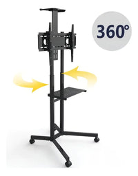 Soporte De Pie Para Tv 32''-65''+ Base De Ruedas Resistente®