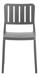 Silla De Comedor Moderna De Polipropileno Gris Mate Premium®