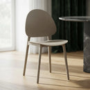 Silla Comedor/exterior Milky Tea Mate Polipropileno Premium®