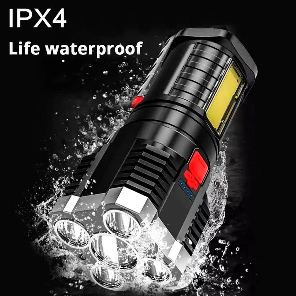 Linterna 5 Led Profesional Portatil Recargable L-29 5w®