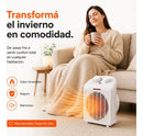 Calefactor Caloventilador Titanheat 2000w Potente Blanco®