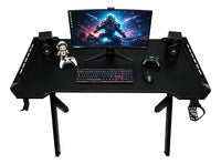Escritorio Gamer Hierro Y Madera Mdf Profesional Luces Rgb®