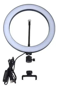 Aro De Luz Led De 33cm/13'' Con Soporte Para Teléfono Con Rotación de 360®