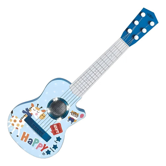 Guitarra De Juguete Celeste Con Luces Y Sonido®
