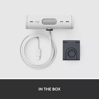 Camara Web Logitech Brio 500 Full Hd 1080p Color Blanco