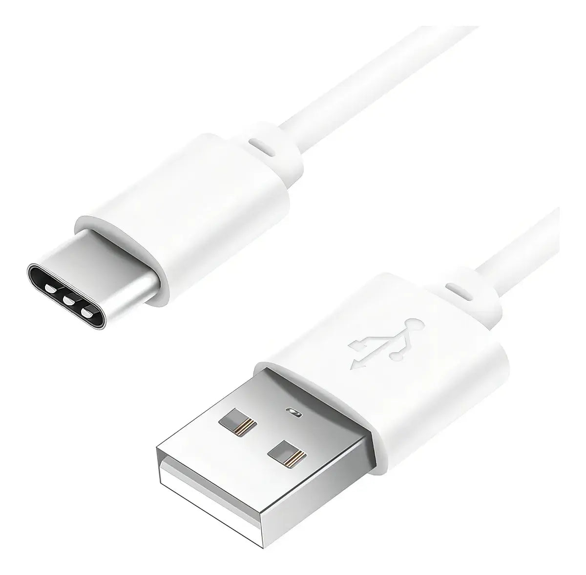 Cable Treqa Compatible Tipo C Datos Y Carga 2mt Blanco®