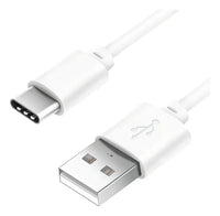 Cable Treqa Compatible Tipo C Datos Y Carga 2mt Blanco®