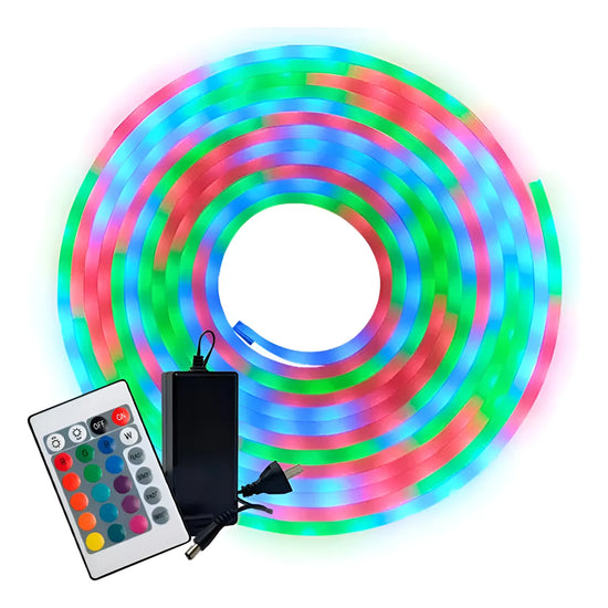 Tira De Neon 5 Metros Rgb Adhesivas Para Decoración®
