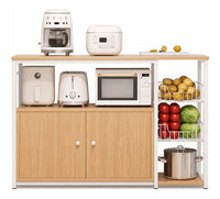 Organizador Multiuso De Cocina Metal/madera Estante Practico®