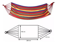 Hamaca Paraguaya 2 Plazas 200x150cm Multicolor®