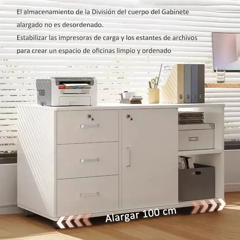 Estantería Armario Organizador Con Ruedas 3 Cajones®